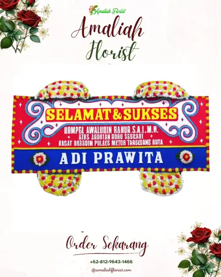 Papan Bunga Ucapan Selamat Kertajaya